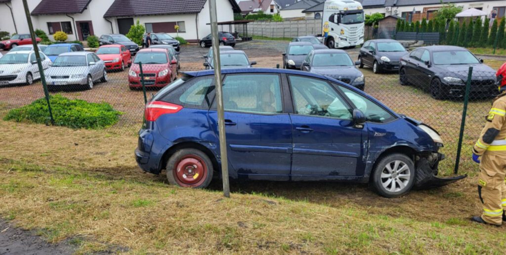 Dramatyczna kolizja na DW432 w Nochowie