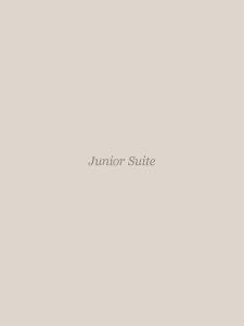 Junior Suite
